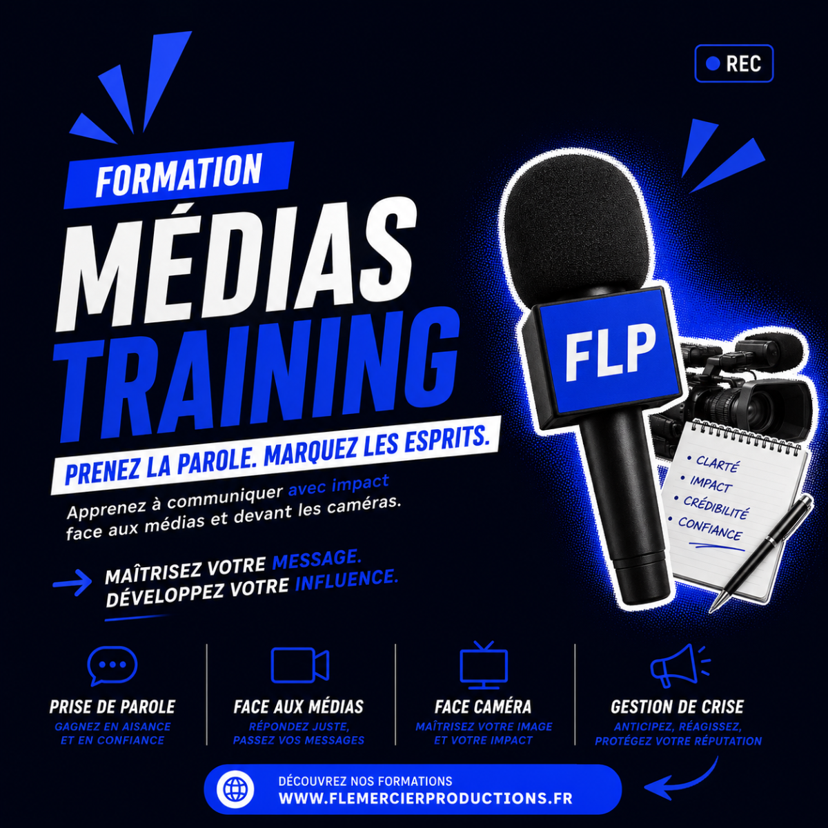 Formation médias training à Rennes, F. Lemercier Productions