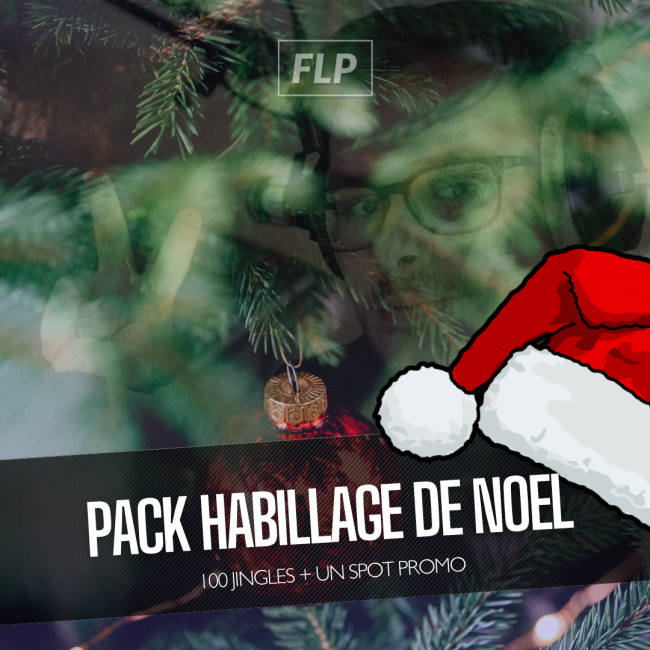 🎅 Pack Habillage de Noël Premium – 100 Jingles + 1 Spot Promo